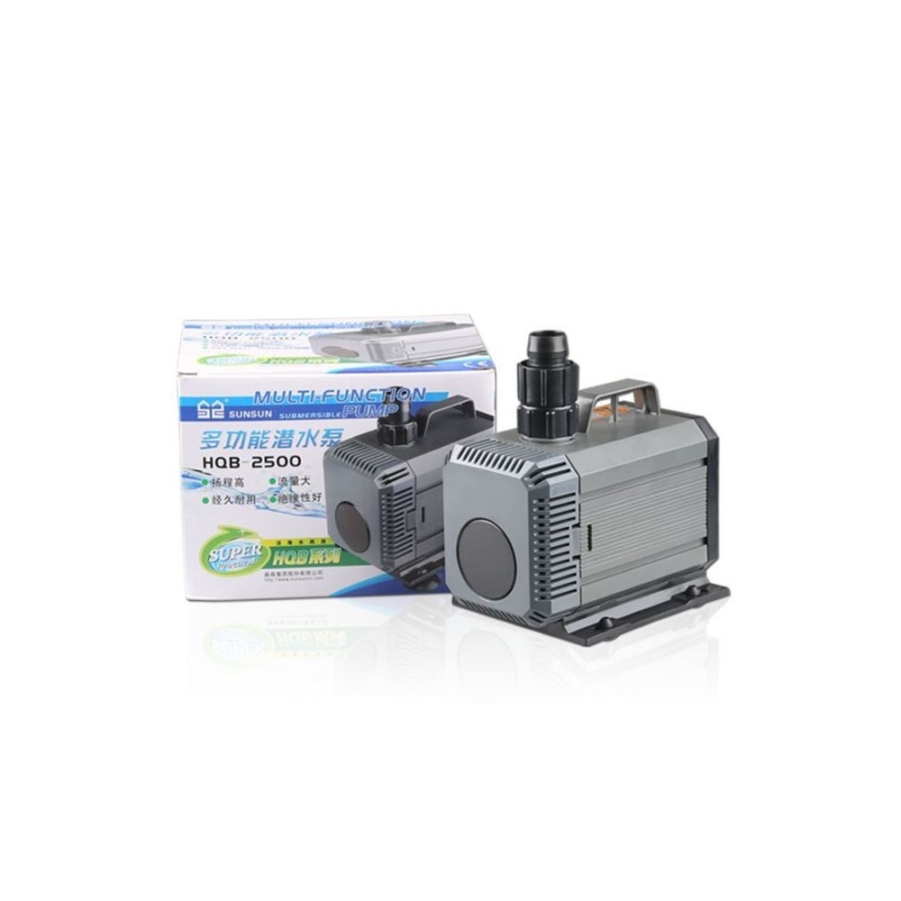 Pompa Air Akuarium Sunsun HQB Submersible dan Eksternal