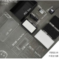 Cunzo 带照明和加热器的小型沼泽生态缸