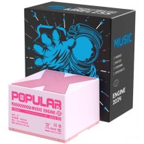 ลำโพงบลูทูธไร้สาย X1 ขนาดเล็ก พกพาสะดวก สีชมพู