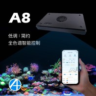A+ A8 S Éclairage LED pour Aquarium de Récif Spectre Complet
