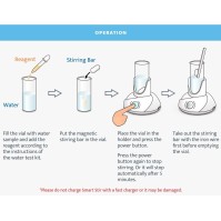 AutoAqua Agitador Magnético Inteligente para Kits de Pruebas