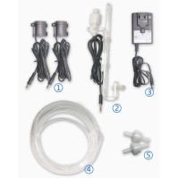 T10 Bezłopatkowy przenośny mini wentylator (2000mAh) z podstawą na telefon – wentylator USB, niebieski/biały/różowy