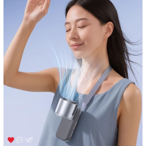 S13 반도체 냉각 터보 휴대용 선풍기 – 접이식 넥/데스크 미니 선풍기, USB-C 충전식