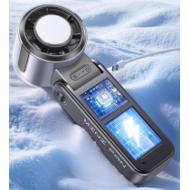 Ventilador de Mano Turbo para Enfriamiento de Semiconductores S13 – Ventilador Mini Plegable para Cuello/Escritorio, Recargable 