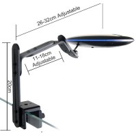Zetlight A8 UFO Reef Aquarium LED-lampa Fullspektrum 90W