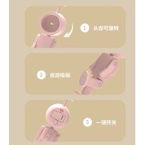 Robot Đèn Ngủ Mini Nam Châm Phi Hành Gia – Đầu Tròn/Hình Vuông, 4 Màu (Đèn Trang Trí Bàn Sử Dụng Pin)