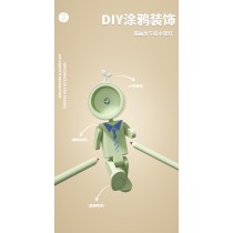 宇宙飛行士マグネットミニナイトライトロボット – 丸型／四角型ヘッド、4色（電池式デスクアクセントランプ）