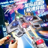 Samolot RC Stunt Foam z podwójnym sterowaniem i lampkami LED – Samolot z pilotem na gesty