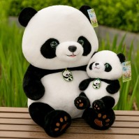 Süßes realistisches Panda-Plüschtier (28–85 cm) – Einzelhandel, Großhandel & Dropshipping aus China