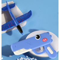 Peluncur Dino Glider – Pelontar Pesawat Busa (Mainan Luar Ruangan Tanpa Baterai)