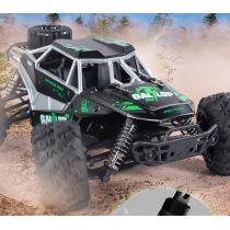รถบรรทุกวิทยุบังคับออฟโรด 4WD อัลลอยด์ ขนาด 1:16 – ยางเกาะถนนสูง, ความถี่ 2.4GHz, ไฟ LED