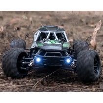 Camión RC Todoterreno de Aleación 4WD 1:16 – Neumáticos de Alta Tracción, 2.4GHz, Luces LED
