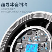 Portable Handheld Fan, USB Rechargeable, 100-Speed, Foldable Compact Design (PBD8248)