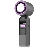 Portable Handheld Fan, USB Rechargeable, 100-Speed, Foldable Compact Design (PBD8248)