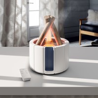 Humidifier Aroma H9 Efek Api Unggun dengan Remote Control