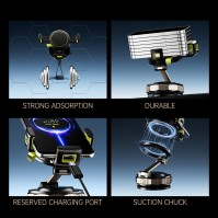 Magnetic Suction Car Phone Holder with N52 Magnet Array