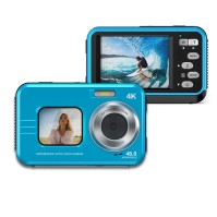 WDC901 4K/5K Dual-Screen Waterproof Digital Camera