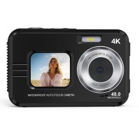 WDC901 4K/5K Dual-Screen Waterproof Digital Camera