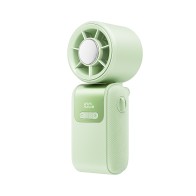 מאוורר כף יד USB מתקפל עם תצוגה LED וצלחת קירור TEC