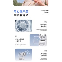 Faltbarer USB Handventilator mit LED Display und TEC Kühlplatte
