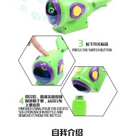 Mesin Gelembung Listrik Pemasangan Sepeda dengan Lampu