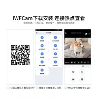 AS03 Mini WiFi IP Camera with Night Vision and Two-Way Voice
