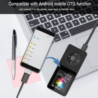 Player muzical portabil MP3/MP4 cu Bluetooth, FM Radio și opțiuni de memorie