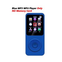 Mudah alih MP3/MP4 Pemain Muzik dengan Bluetooth, FM Radio dan Pilihan Memori