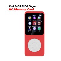 Portable MP3/MP4 Music Player with Bluetooth, FM Radio and Memory Options