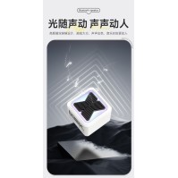 Boxă Bluetooth mini X3 cu lumină ambientală - Bluetooth 5.3, 5W