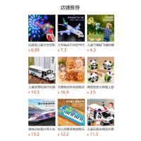 Brinquedo robô dançante de seis garras com luzes, música e prevenção de obstáculos