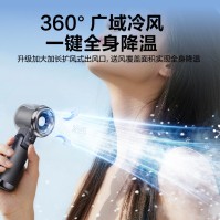 Portable Mist Handheld Fan (White/Black)