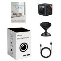 暗視機能付き W02 1080P ミニ WiFi セキュリティカメラ