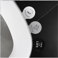 Zelfklevende handgrepen voor toiletdeksel