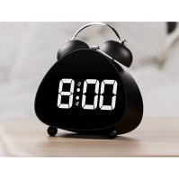 Đồng hồ báo thức LED kỹ thuật số để bàn kiểu chuông