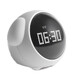 LED expression alarm clock with night light