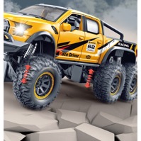 Light and Sound Inertia Pickup Truck Toy