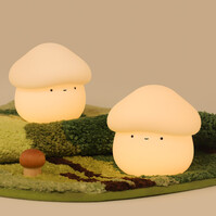 MUID mushroom silicone touch night light