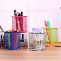 Creative Hollow Desktop Pen Holder Organizer