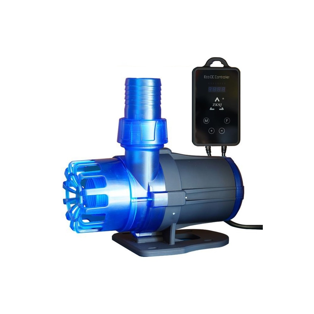 ZKSJ Pompă de apă pentru acvariu DC Blue