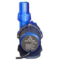 ZKSJ Pompa d'acqua per acquario blu DC