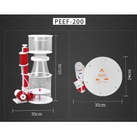 ZKSJ 内置有线控制器蛋白质分离器 Reef-150，Reef-200，Reef-250，Reef-300