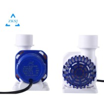 ZKSJ Pompa submersibilă Eco DC Albă și Albastră pentru acvariu cu controler