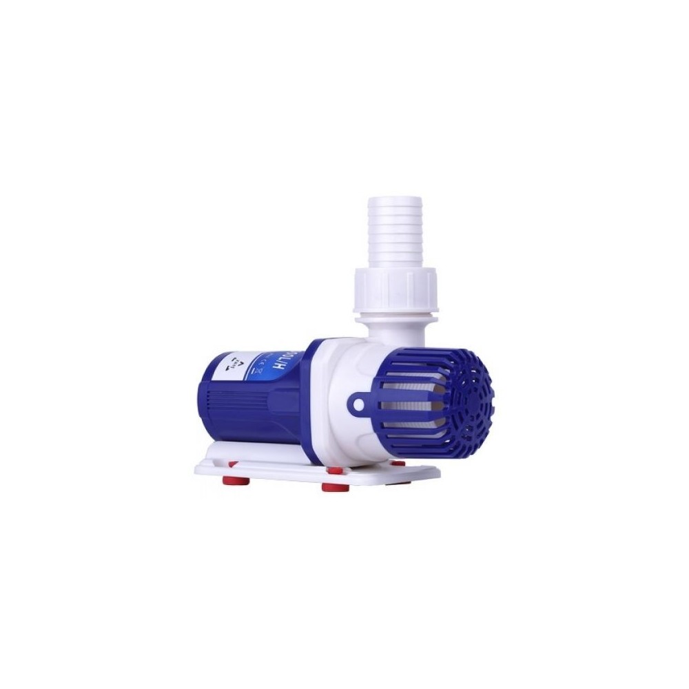 ZKSJ משאבת אקווריום תת-מימית לבנה וכחולה Eco DC עם בקר