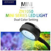 Zetlight M1 ZN1050 Luz Mini LED de Duas Cores para Aquários de Água Salgada e Doce