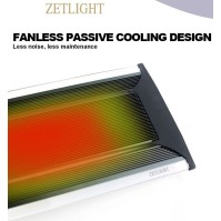 Zetlight Qmaven II Luz LED de Espectro Completo para Aquários de Recifes