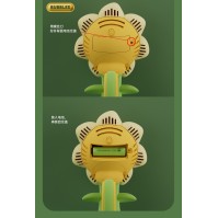 Zeven-kleurige Zonnebloem Bellenmachine Oplaadbaar