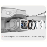 L900 Pro GPS 4K ப்ரஷ்லெஸ் மடிக்கக்கூடிய ட்ரோன் 5G FPV உடன்