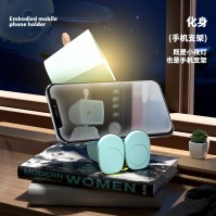 Robot Astronaut Lampa de Noapte Mini Magnetică – Cap Rotund/Pătrat, 4 Culori (Lampă de Birou cu Baterie)