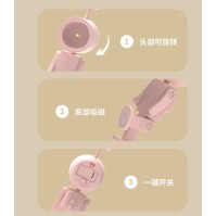 Astronaut Magnetická Mini Noční Lampa Robot – Kulatá/Čtvercová Hlava, 4 Barvy (Bateriová Stolní Dekorační Lampa)